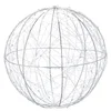 Image de 2x led draadbol - decoratieve lamp - 20 cm - sierlamp - draadlamp - zilver