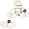 Image de 12 x drogerballen XXL - wasdrogerballen schaapwol - dryer balls - wit