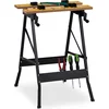Image de werktafel - inklapbaar - tot 100 kg - verstelbaar - met 4 klemmen - 75,5 x 56 x 62 cm
