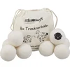 Image de drogerbollen - set van 8 - schapenwol - voor wasdroger - kleding droogt snel