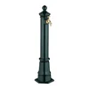Image de waterzuil met kraan - 80 cm - gegoten aluminium - groen