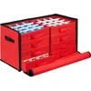 Image de Kerstballen opbergbox - met lades - 128 vakken - verstelbare schotjes