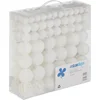 Image de kerstballen - set van 150 - mat - glanzend - glitters - plastic -   3, 4, 6 cm - wit