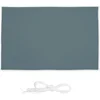 Image de schaduwdoek rechthoek - 2 x 3 m - waterafstotend - uv-bestendig - met touwen - voor tuin of terras - grijs