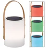 Image de Tafellamp buiten oplaadbare tuinlamp USB solarlamp tuindecoratie, dimbare afstandsbediening kleurverandering draagbaar, 1x LED 0,5W 55lm 3000K, DxH 16x34 cm