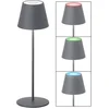 Image de LED tafellamp buitenlamp tuinlamp oplaadbare tafellamp RGB kleurverandering decoratieve lamp, 2W 270lm warm wit, DxH 12 x 38 cm
