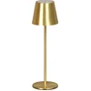 Image de FHL easy! Viletto - Tafellamp voor buiten - 36cm - 1x LED 2,0W (incl.) - 3000K - dimbaar - 190 lm - IP54 - USB oplaadbaar - Goud