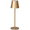 Image de FHL easy! Viletto - Tafellamp voor buiten - 36cm - 1x LED 2,0W (incl.) - 3000K - dimbaar - 190 lm - IP54 - USB oplaadbaar - Bruin