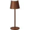 Image de GAEVE - Tafellamp oplaadbaar - Roest - Draadloos en Dimbaar - 27,5cm hoog - 3 lichtkleuren - Elke lichtkleur is dimbaar- Geschikt voor slaapkamer, woonkamer, eetkamer en buiten. Nachtlampje slaapkamer