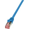 Image de Logilink Patchcord Netwerkkabel Voor Rj45 Netwerk Cat6 Sftp 750Cm Blauw