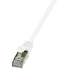 Image de LogiLink CP2061S RJ45 Netwerkkabel, patchkabel CAT 6 F/UTP 3.00 m Wit Snagless 1 stuk(s)