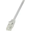 Image de LogiLink CP2072U RJ45 Netwerkkabel, patchkabel CAT 6 U/UTP 5.00 m Grijs Snagless 1 stuk(s)