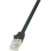 Image de LogiLink CP1073U RJ45 Netwerkkabel, patchkabel CAT 5e U/UTP 5.00 m Zwart Snagless 1 stuk(s)