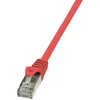 Image de LogiLink CP1034U RJ45 Netwerkkabel, patchkabel CAT 5e U/UTP 1.00 m Rood Snagless 1 stuk(s)