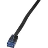 Image de LogiLink 15m Cat.5e U/UTP netwerkkabel Zwart Cat5e U/UTP (UTP)