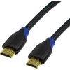 Image de LogiLink CH0066 HDMI-kabel HDMI Aansluitkabel HDMI-A-stekker, HDMI-A-stekker 10.00 m Zwart 4K UHD, Audio Return Channel