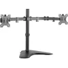 Image de LogiLink BP0045 32'' Doorvoer Zwart, Roestvrijstaal flat panel bureau steun / monitorarm