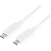 Image de LogiLink USB-kabel USB 3.2 Gen1 (USB 3.0 / USB 3.1 Gen1) USB-C stekker, USB-C stekker 1.00 m Wit CU0131