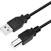 Image de LogiLink CU0008B USB-kabel USB 2.0 3 m USB A USB B Zwart