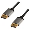 Image de LogiLink DisplayPort AV Aansluitkabel [1x DisplayPort - 1x DisplayPort] 1 m Zwart/grijs