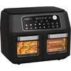 Image de MAXXMEE hetelucht friteuse met dubbele kamer 11l - zwart, 2400 W