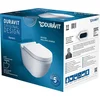 Image de Duravit Starck 3 wandclosetpack diepspoel 36x54cm softclose zitting wit
