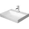 Image de Duravit DuraSquare - Opzetwastafel 60x47 cm, zonder overloop, met kraangat, DuraCeram, WonderGliss, wit 23546000411