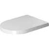 Image de Duravit ME by Starck WC-zitting 45.8x37.4x4cm Kunststof wit Glanzend