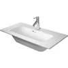 Image de Duravit ME by Starck - Meubelwastafel Compact, 83x40 cm, met kraangat, met WonderGliss, mat wit 23428332001