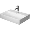 Image de Duravit DuraSquare - Wastafel 60x40 cm, zonder overloop met kraangat, DuraCeram, WonderGliss, wit 23566000411