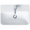 Image de Duravit ME by Starck - Wastafel 60x46 cm, met kraangat, met WonderGliss, mat wit 23356032001
