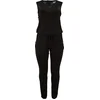 Image de Urban Classics Tech Mesh Long Dames Jumpsuit - zwart - XXL