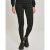 Image de Urban Classics Check High Waist Dames Legging - zwart/wit - S