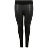 Image de Urban Classics Faux Leather High Waist Dames Legging - zwart - XXL