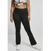 Image de Urban Classics Organic Interlock Bootcut Dames Legging - zwart - XL