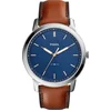 Image de Fossil The Minimalist FS5304 Herenhorloge 44 mm - Zilverkleurig