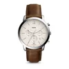 Image de Fossil Neutra FS5380 Herenhorloge 44 mm - Zilverkleurig