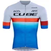 Image de Cube Teamline Korte Mouw Wielertrui Blauw S Man