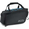 Image de ACID Fietstas TRUNK - Waterbestendig - Reflecterende elementen - Inh. 8+16L - Polyester - L38xB26xH20 cm - Zwart