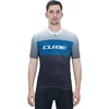 Image de Cube Teamline Cmpt Korte Mouw Wielertrui Blauw M Man
