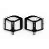 Image de ACID Pedalen Flat A2-IB - Grote voetafdruk - 9 verstelbare pinnen - Aluminium - 470g - L115xB100xH18 mm - Zwart