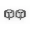Image de ACID Pedalen Flat C1-IB - Grote voetafdruk - Verstelbare pinnen - Plastic - 330g - L115xB100xH19 mm - Grijs