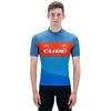 Image de Cube Teamline Cmpt Korte Mouw Wielertrui Blauw M Man
