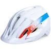 Image de CUBE Fietshelm Offpath - Mountainbikehelm - Teamline - 15 Ventilatiegaten - SNAP 360 fit-systeem - Verstelbaar - 59-64 cm - XL - Wit/Rood/Blauw