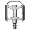Image de A8-IB Classic Fietspedalen - Platte Pedalen - Lichtgewicht Aluminium - Fietsaccessoires - Inclusief Reflectors - Zilver