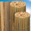 Image de Sol Royal B89   Privacyscherm Bamboe 100x300cm   FSC® 100% Natuurlijk Weerbestendig Bamboemat   Tuinscherm