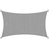 Image de Sol Royal SolVision HS9   Schaduwdoek Rechthoek 2x4m Grijs   Waterafstotend   UV Bescherming