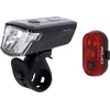 Image de XLC Altair Plus CL-S23 Fietsverlichtingset   LED   USB oplaadbaar