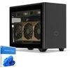 Image de Sedatech Gaming Mini-PC Waterkoeling ITX   AMD Ryzen 5 9600X 6x 3.9GHz   Geforce RTX4060   32Gb DDR5   2Tb SSD M.2   WiFi   Bluetooth, USB C   Windows 11   Desktop computer