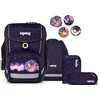 Image de ergobag Schooltas Reflex Glow-Edition Cubo Set 5-delig SternguckBär Donkerpaars